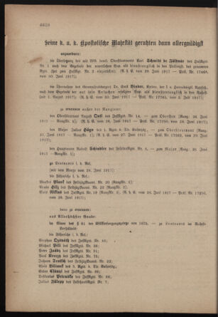 Kaiserlich-königliches Armee-Verordnungsblatt: Personal-Angelegenheiten 19170707 Seite: 68