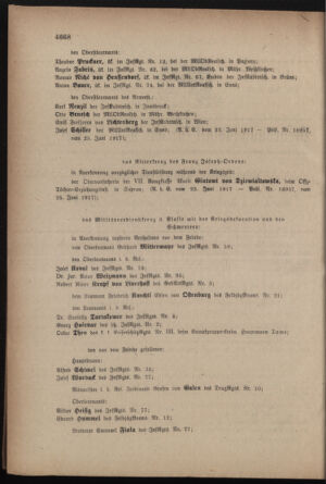 Kaiserlich-königliches Armee-Verordnungsblatt: Personal-Angelegenheiten 19170709 Seite: 14