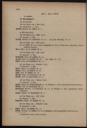 Kaiserlich-königliches Armee-Verordnungsblatt: Personal-Angelegenheiten 19170709 Seite: 2