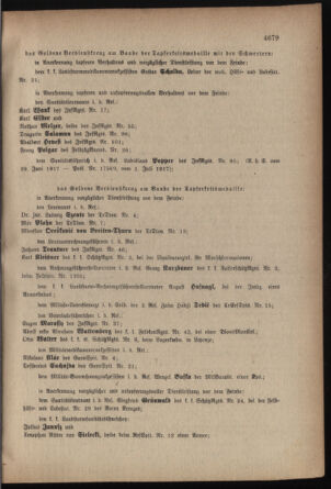 Kaiserlich-königliches Armee-Verordnungsblatt: Personal-Angelegenheiten 19170709 Seite: 25