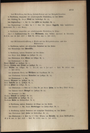 Kaiserlich-königliches Armee-Verordnungsblatt: Personal-Angelegenheiten 19170716 Seite: 57