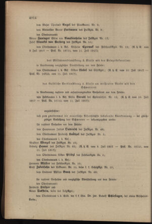 Kaiserlich-königliches Armee-Verordnungsblatt: Personal-Angelegenheiten 19170716 Seite: 58