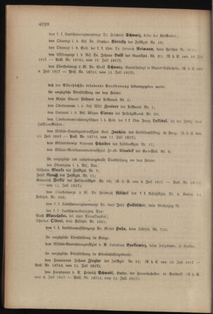 Kaiserlich-königliches Armee-Verordnungsblatt: Personal-Angelegenheiten 19170716 Seite: 64