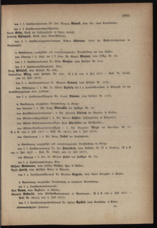 Kaiserlich-königliches Armee-Verordnungsblatt: Personal-Angelegenheiten 19170716 Seite: 9