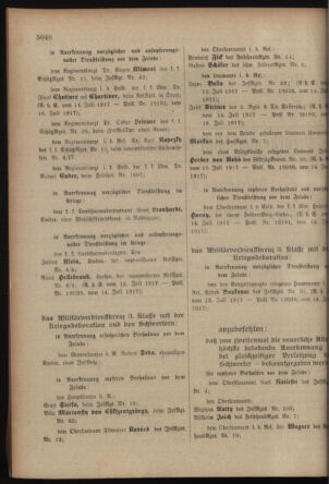 Kaiserlich-königliches Armee-Verordnungsblatt: Personal-Angelegenheiten 19170723 Seite: 2