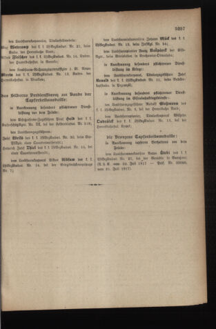 Kaiserlich-königliches Armee-Verordnungsblatt: Personal-Angelegenheiten 19170801 Seite: 11