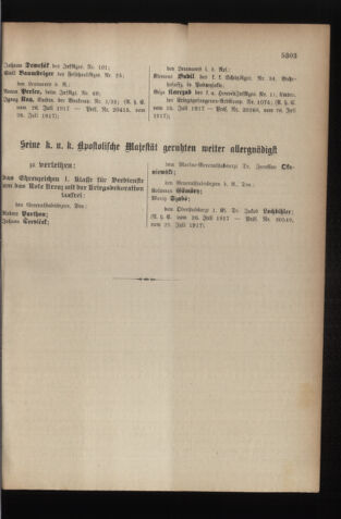 Kaiserlich-königliches Armee-Verordnungsblatt: Personal-Angelegenheiten 19170802 Seite: 15