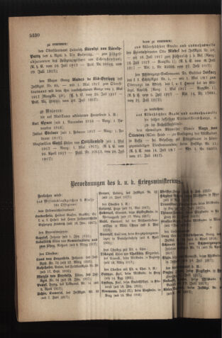 Kaiserlich-königliches Armee-Verordnungsblatt: Personal-Angelegenheiten 19170804 Seite: 2