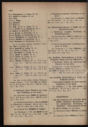 Kaiserlich-königliches Armee-Verordnungsblatt: Personal-Angelegenheiten 19170813 Seite: 4