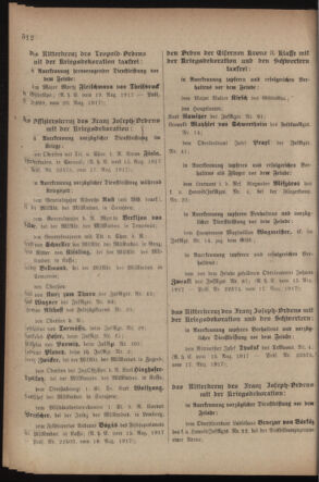 Kaiserlich-königliches Armee-Verordnungsblatt: Personal-Angelegenheiten 19170825 Seite: 2