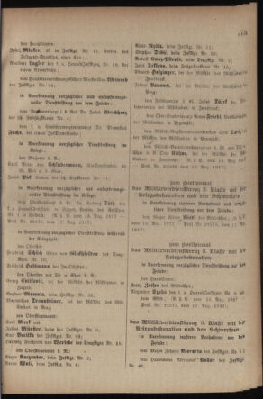 Kaiserlich-königliches Armee-Verordnungsblatt: Personal-Angelegenheiten 19170825 Seite: 3