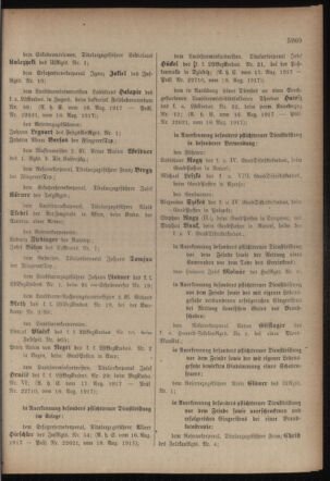 Kaiserlich-königliches Armee-Verordnungsblatt: Personal-Angelegenheiten 19170827 Seite: 11