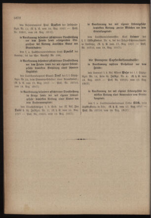 Kaiserlich-königliches Armee-Verordnungsblatt: Personal-Angelegenheiten 19170827 Seite: 12