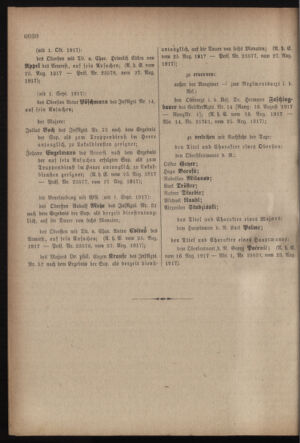 Kaiserlich-königliches Armee-Verordnungsblatt: Personal-Angelegenheiten 19170829 Seite: 22