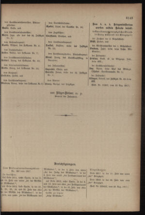 Kaiserlich-königliches Armee-Verordnungsblatt: Personal-Angelegenheiten 19170901 Seite: 115