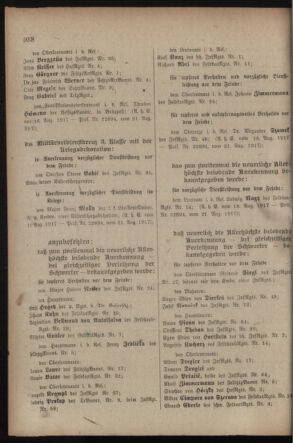 Kaiserlich-königliches Armee-Verordnungsblatt: Personal-Angelegenheiten 19170901 Seite: 4