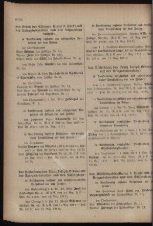 Kaiserlich-königliches Armee-Verordnungsblatt: Personal-Angelegenheiten 19170903 Seite: 2