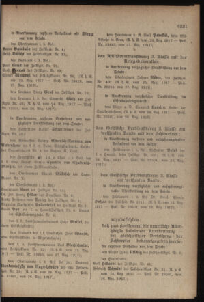 Kaiserlich-königliches Armee-Verordnungsblatt: Personal-Angelegenheiten 19170905 Seite: 5