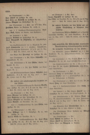 Kaiserlich-königliches Armee-Verordnungsblatt: Personal-Angelegenheiten 19170905 Seite: 8