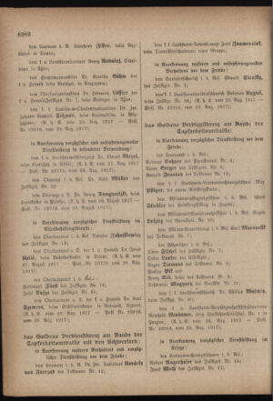 Kaiserlich-königliches Armee-Verordnungsblatt: Personal-Angelegenheiten 19170908 Seite: 14