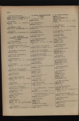 Kaiserlich-königliches Armee-Verordnungsblatt: Personal-Angelegenheiten 19170910 Seite: 20