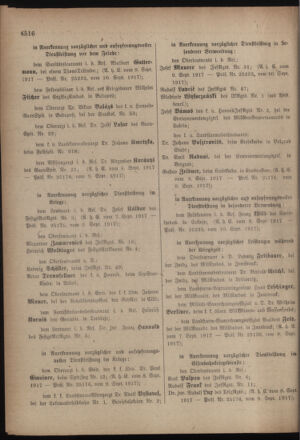 Kaiserlich-königliches Armee-Verordnungsblatt: Personal-Angelegenheiten 19170917 Seite: 10