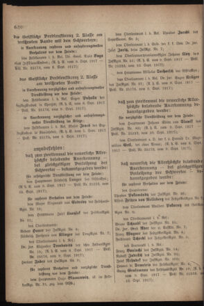 Kaiserlich-königliches Armee-Verordnungsblatt: Personal-Angelegenheiten 19170917 Seite: 4