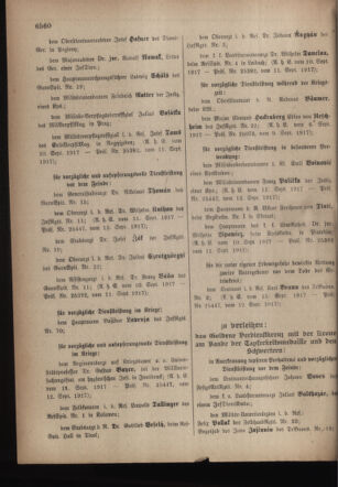 Kaiserlich-königliches Armee-Verordnungsblatt: Personal-Angelegenheiten 19170919 Seite: 14