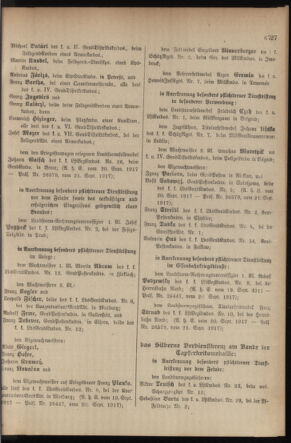 Kaiserlich-königliches Armee-Verordnungsblatt: Personal-Angelegenheiten 19170926 Seite: 31