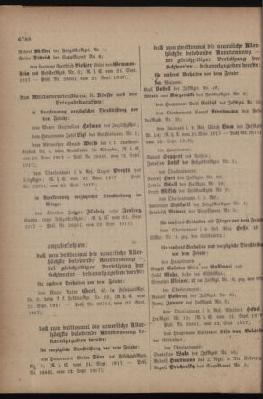 Kaiserlich-königliches Armee-Verordnungsblatt: Personal-Angelegenheiten 19170929 Seite: 4