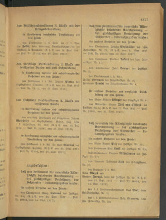 Kaiserlich-königliches Armee-Verordnungsblatt: Personal-Angelegenheiten 19171001 Seite: 3