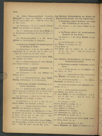 Kaiserlich-königliches Armee-Verordnungsblatt: Personal-Angelegenheiten 19171003 Seite: 12