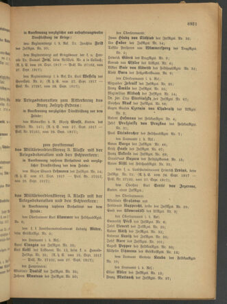 Kaiserlich-königliches Armee-Verordnungsblatt: Personal-Angelegenheiten 19171003 Seite: 3