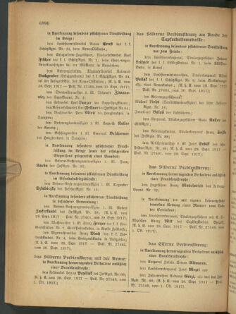 Kaiserlich-königliches Armee-Verordnungsblatt: Personal-Angelegenheiten 19171006 Seite: 12