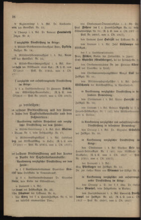 Kaiserlich-königliches Armee-Verordnungsblatt: Personal-Angelegenheiten 19171010 Seite: 6