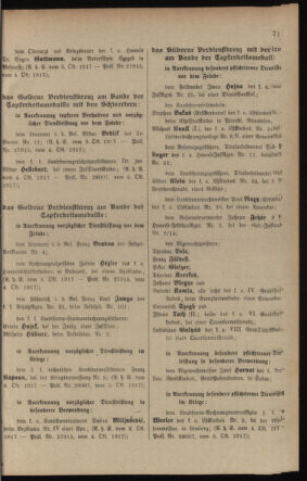 Kaiserlich-königliches Armee-Verordnungsblatt: Personal-Angelegenheiten 19171010 Seite: 7