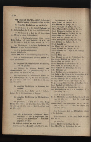 Kaiserlich-königliches Armee-Verordnungsblatt: Personal-Angelegenheiten 19171022 Seite: 4