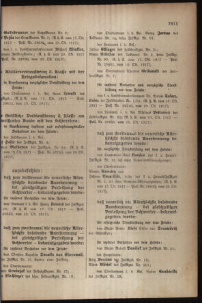 Kaiserlich-königliches Armee-Verordnungsblatt: Personal-Angelegenheiten 19171027 Seite: 3