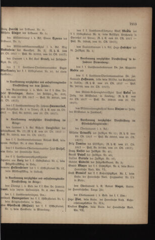 Kaiserlich-königliches Armee-Verordnungsblatt: Personal-Angelegenheiten 19171107 Seite: 7