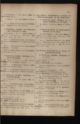 Kaiserlich-königliches Armee-Verordnungsblatt: Personal-Angelegenheiten 19171110 Seite: 15