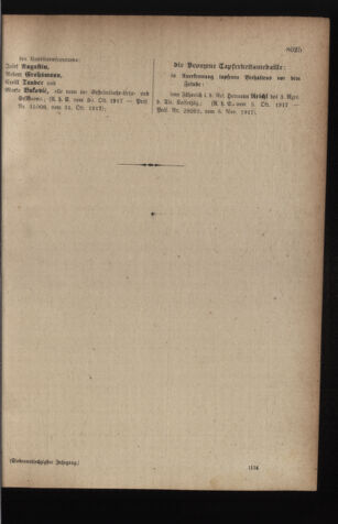 Kaiserlich-königliches Armee-Verordnungsblatt: Personal-Angelegenheiten 19171110 Seite: 19