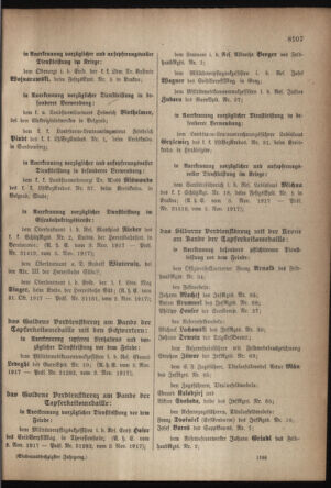 Kaiserlich-königliches Armee-Verordnungsblatt: Personal-Angelegenheiten 19171112 Seite: 9