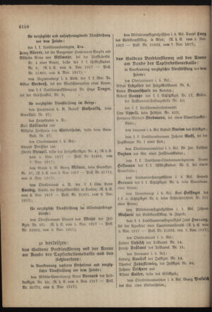 Kaiserlich-königliches Armee-Verordnungsblatt: Personal-Angelegenheiten 19171114 Seite: 16