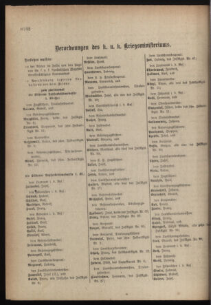 Kaiserlich-königliches Armee-Verordnungsblatt: Personal-Angelegenheiten 19171114 Seite: 20