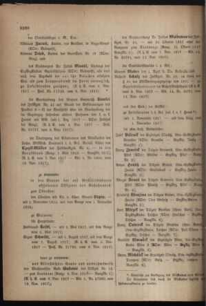 Kaiserlich-königliches Armee-Verordnungsblatt: Personal-Angelegenheiten 19171117 Seite: 56