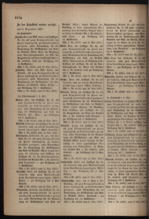 Kaiserlich-königliches Armee-Verordnungsblatt: Personal-Angelegenheiten 19171117 Seite: 62