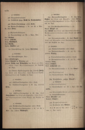 Kaiserlich-königliches Armee-Verordnungsblatt: Personal-Angelegenheiten 19171120 Seite: 102