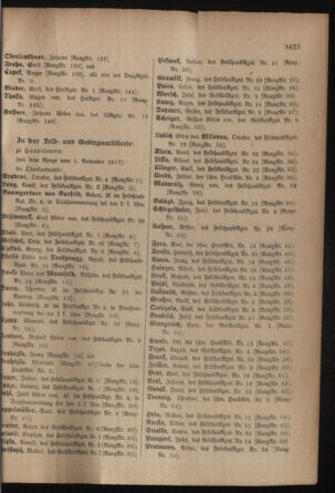 Kaiserlich-königliches Armee-Verordnungsblatt: Personal-Angelegenheiten 19171120 Seite: 55