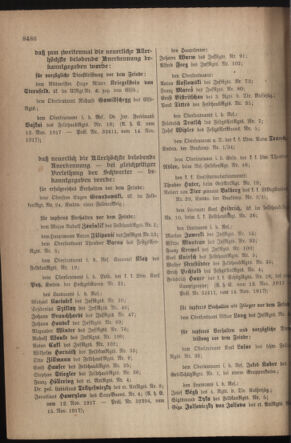 Kaiserlich-königliches Armee-Verordnungsblatt: Personal-Angelegenheiten 19171121 Seite: 6