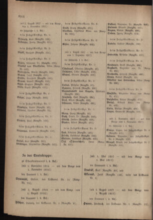 Kaiserlich-königliches Armee-Verordnungsblatt: Personal-Angelegenheiten 19171122 Seite: 18